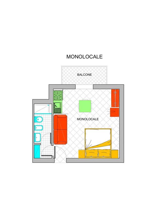 Residence Il Capodoglio ริมินี ภายนอก รูปภาพ